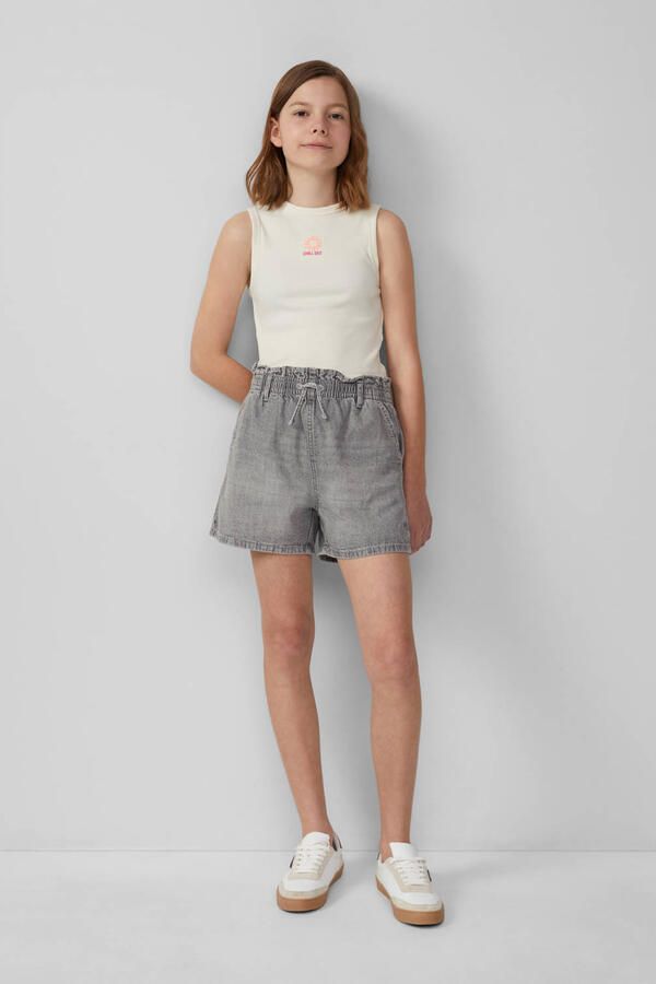 S.Oliver RED LABEL Loose fit korte jeans van puur katoen