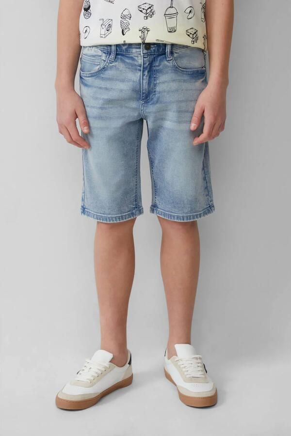S.Oliver denim short light blue denim - Foto 3