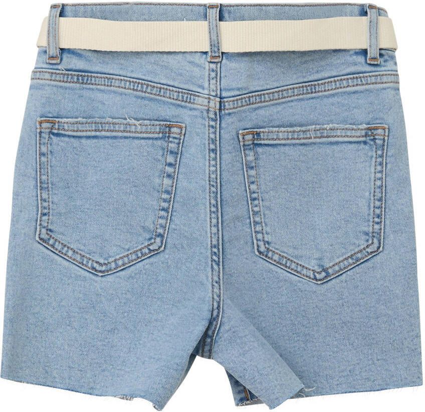 S.Oliver denim short light blue denim
