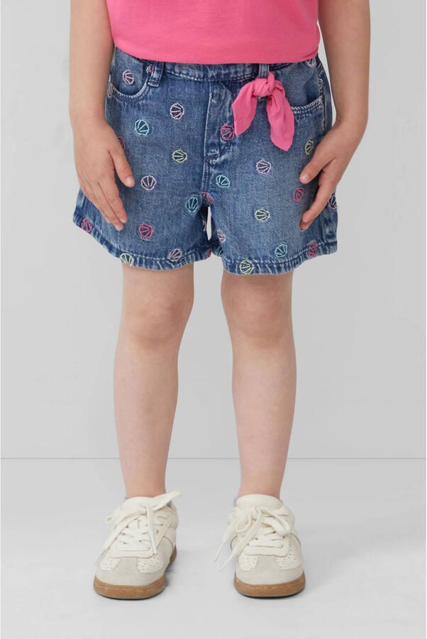 S.Oliver RED LABEL Loose fit korte jeans van puur katoen