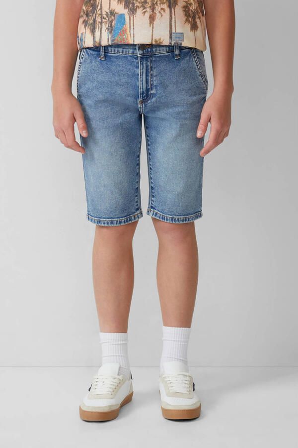 S.Oliver RED LABEL Regular fit korte jeans van katoenmix model 'PETE'