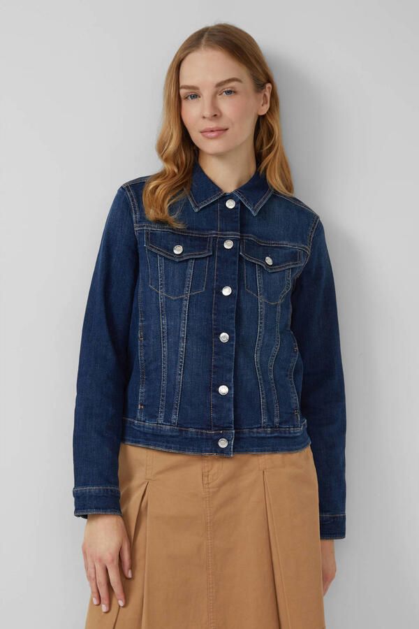 S.Oliver Jeansblazer met zakken - Foto 2