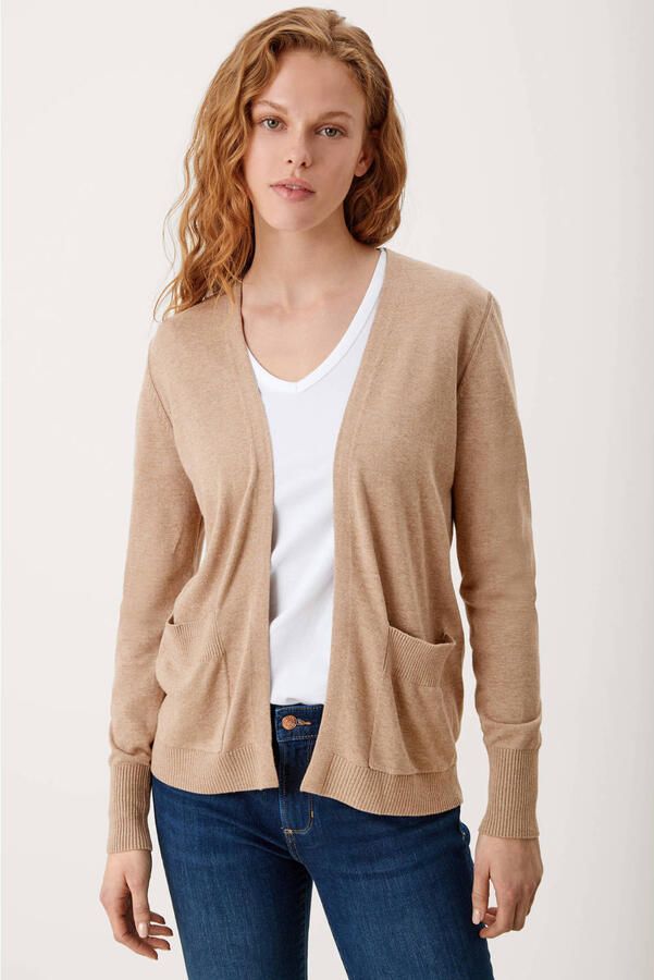 S.Oliver RED LABEL Cardigan van een mix van viscose en katoen - Foto 2