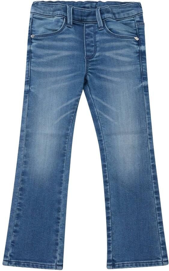 S.Oliver flared jeans medium blue denim