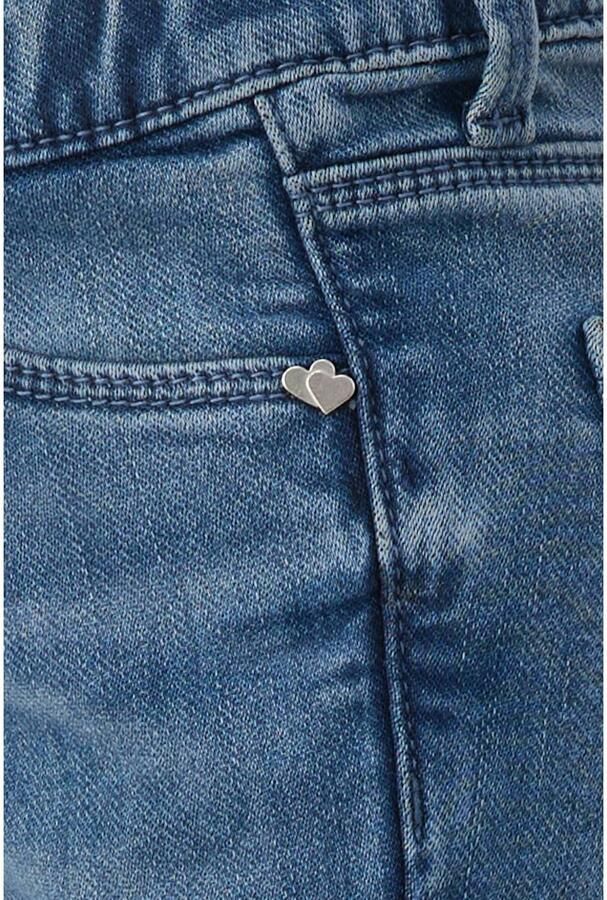 S.Oliver flared jeans medium blue denim Blauw Meisjes Katoen Effen - Foto 2