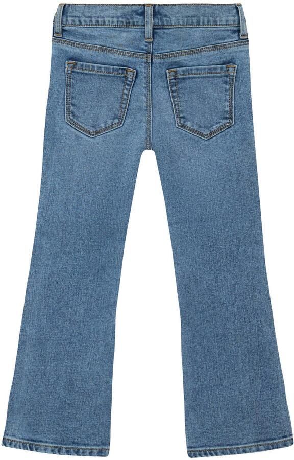 S.Oliver flared jeans middelblauw