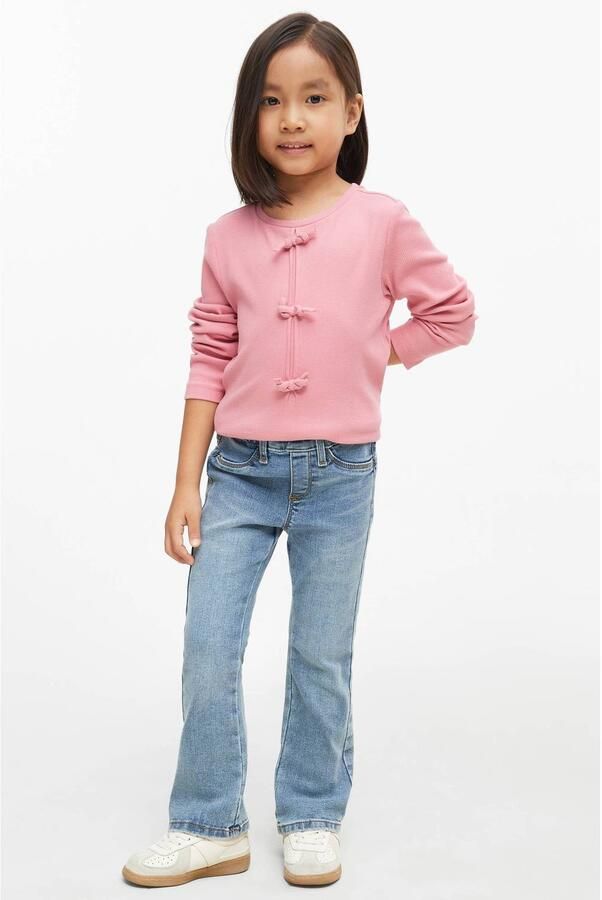 S.Oliver flared jeans middelblauw - Foto 2