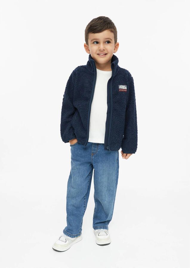 S.Oliver fleecevest donkerblauw - Foto 2