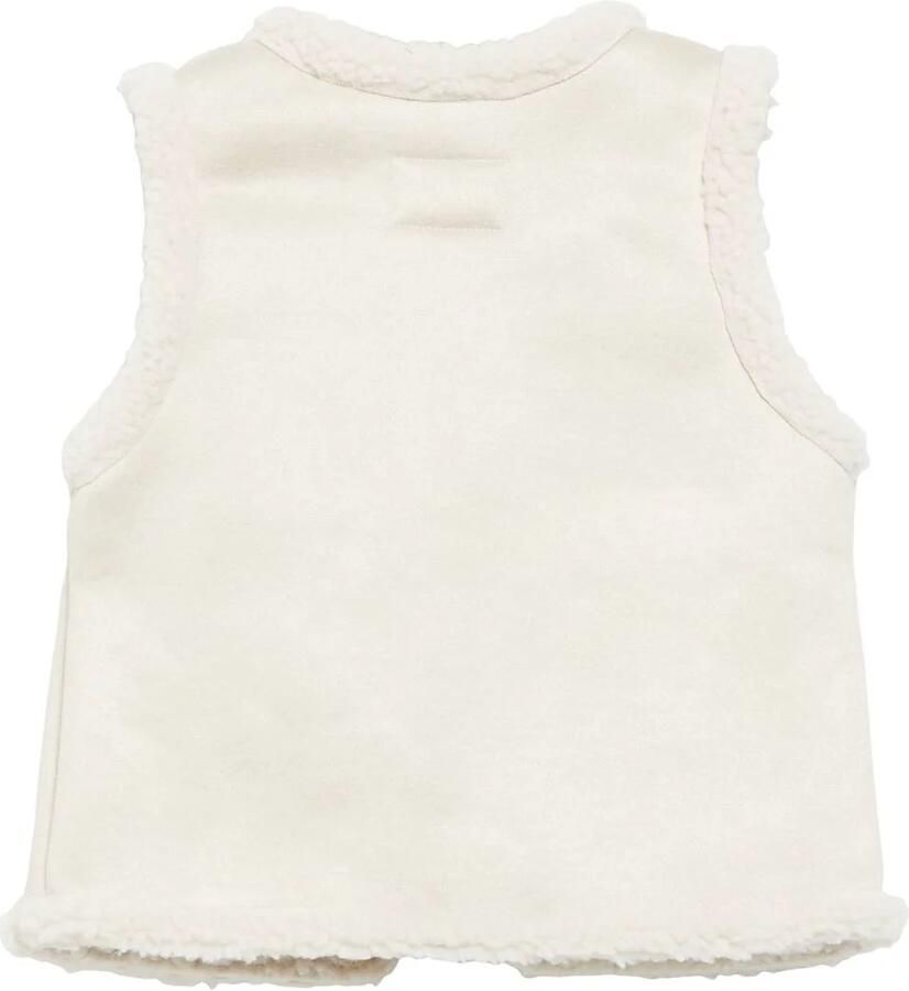 S.Oliver gebloemd gilet beige Meisjes Polyester V-hals Bloemen - Foto 2