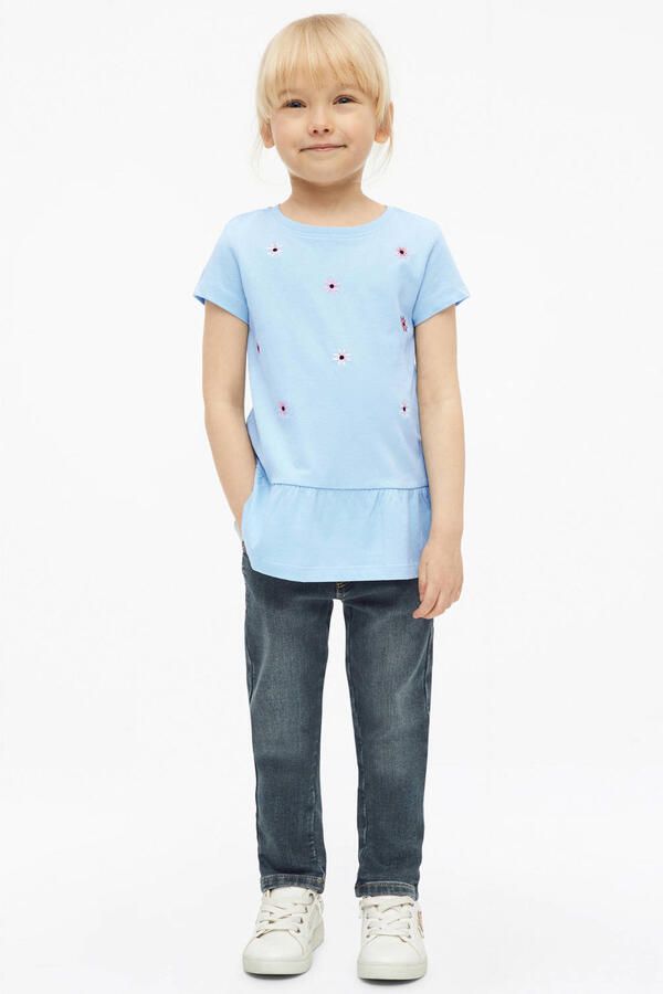 S.Oliver gebloemd T-shirt lichtblauw - Foto 2