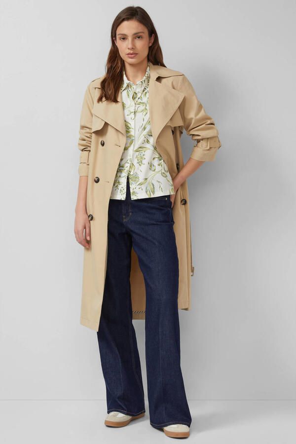 S.Oliver RED LABEL relaxed fit overhemdblouse van katoenmix - Foto 2