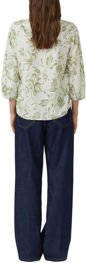 S.Oliver RED LABEL relaxed fit tuniek van mix van viscose en katoen - Foto 3