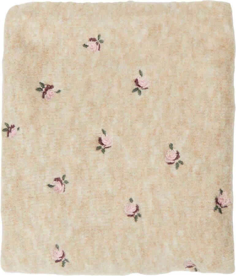 S.Oliver gebloemde sjaal beige roze - Foto 2