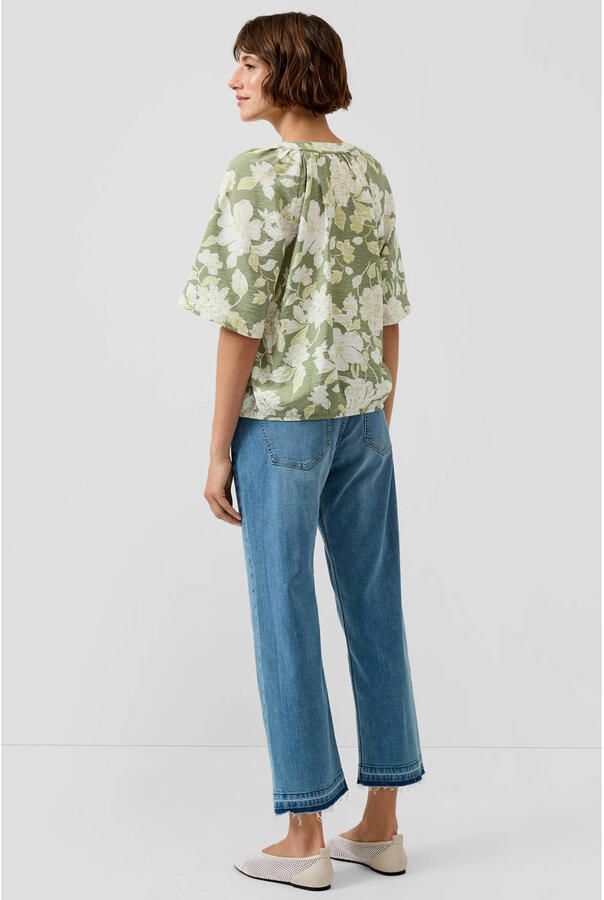S.Oliver RED LABEL relaxed fit blouseshirt van viscosemix - Foto 2