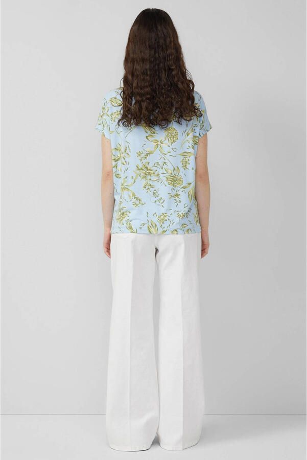 S.Oliver RED LABEL relaxed fit T-shirt van zachte viscosemix - Foto 3