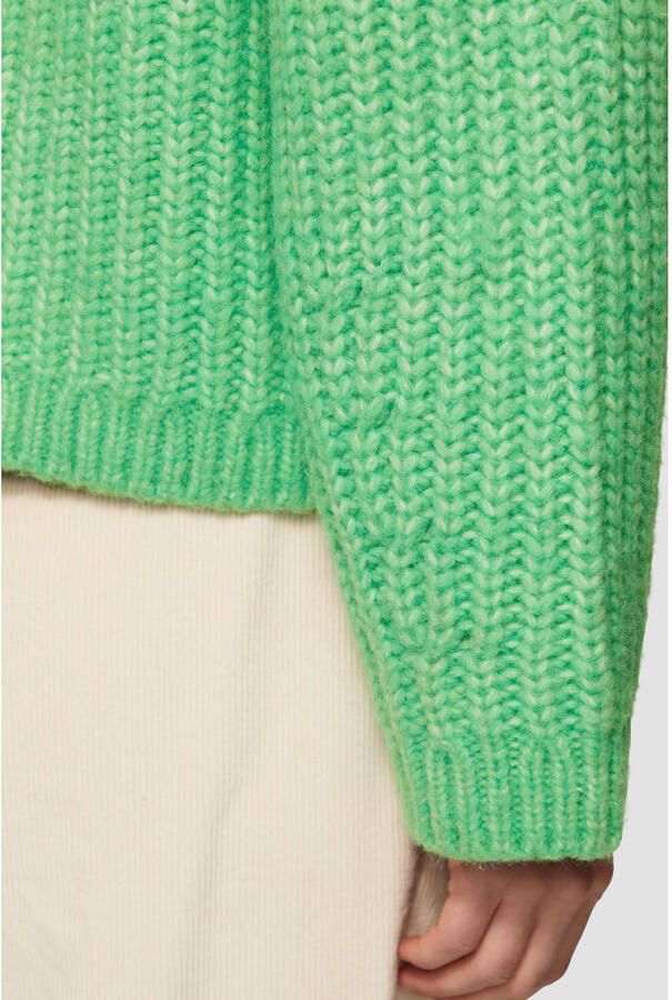 S.Oliver Zachte Gebreide Vest in Polylana Green Dames - Foto 2
