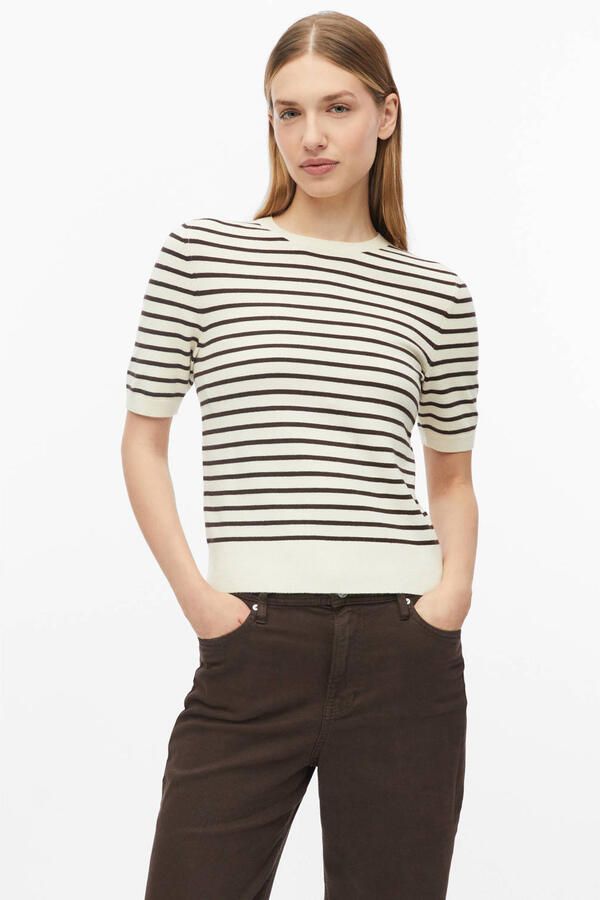 S.Oliver RED LABEL Slim fit pullover van viscosemix