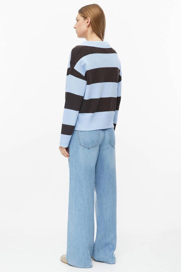 S.Oliver RED LABEL boxy fit gebreide pullover van katoenmix - Foto 3