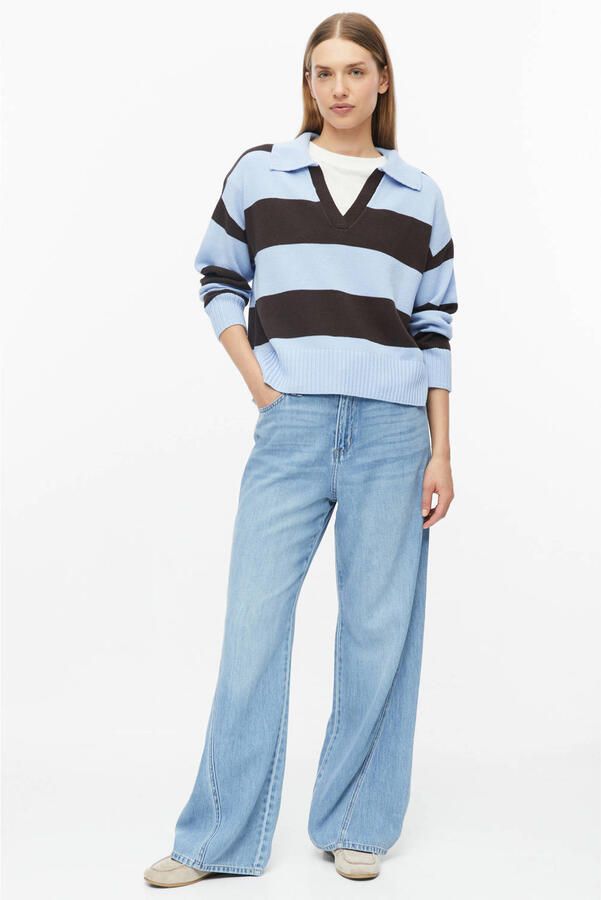 S.Oliver RED LABEL boxy fit gebreide pullover van katoenmix - Foto 2
