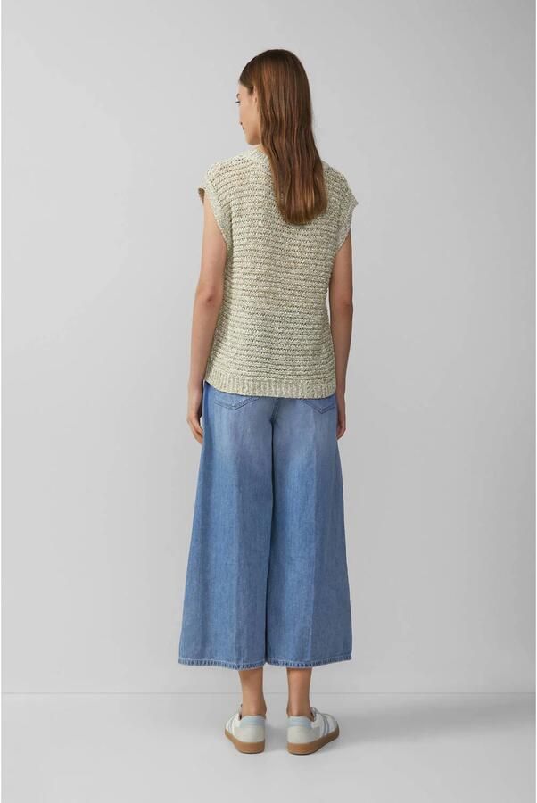 S.Oliver RED LABEL Relaxed fit spencer van ajourtricot - Foto 2