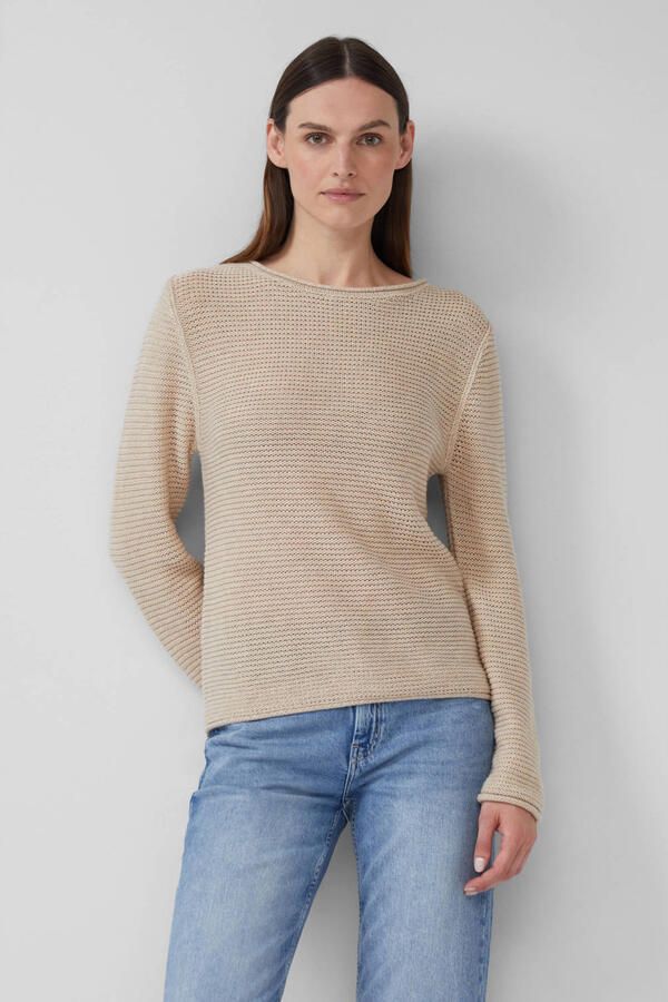 S.Oliver RED LABEL Regular fit gebreide pullover van katoenmix - Foto 3