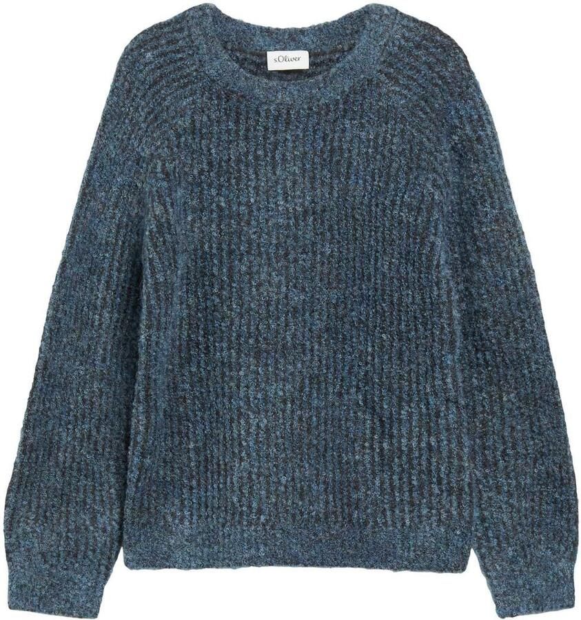 S.Oliver gebreide trui blauw