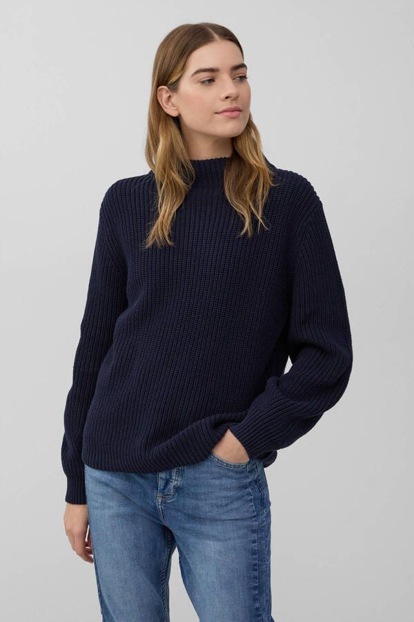 S.Oliver RED LABEL Regular fit gebreide pullover van katoenmix - Foto 3