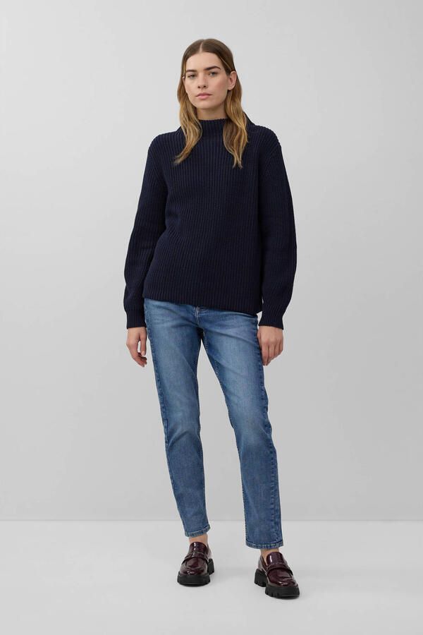 S.Oliver RED LABEL Regular fit gebreide pullover van katoenmix - Foto 2