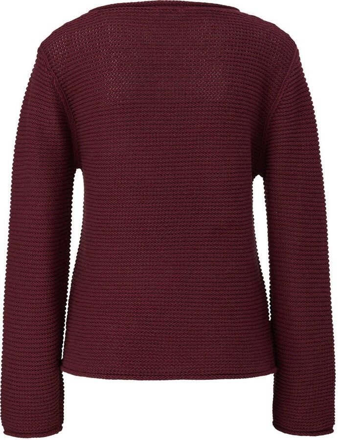 S.Oliver Gebreide trui met ronde hals - Foto 2