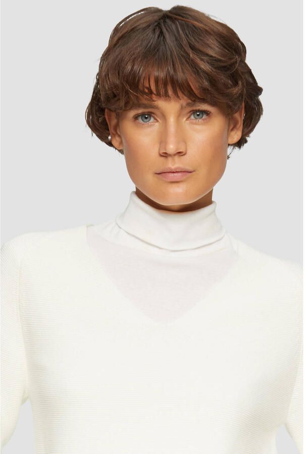 S.Oliver Gebreide trui met v-hals