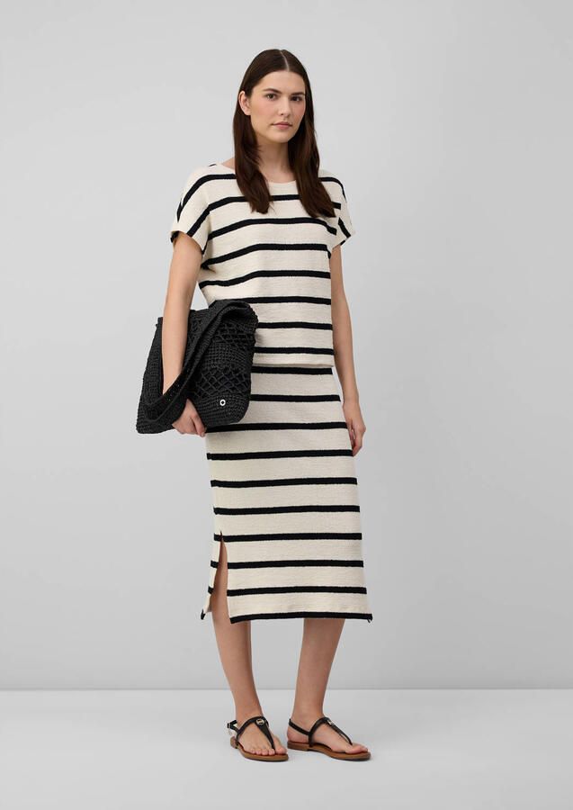 S.Oliver Sweatshirt met streepmotief - Foto 1