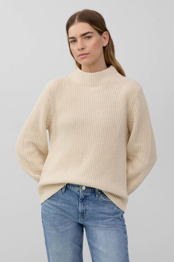 S.Oliver RED LABEL Regular fit gebreide pullover van katoenmix - Foto 3