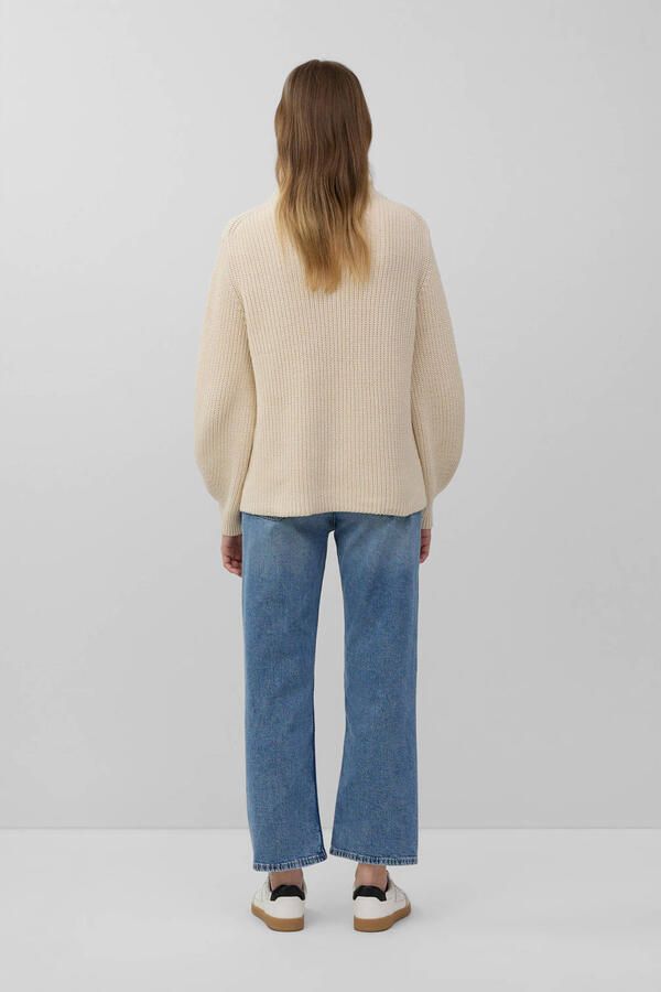 S.Oliver RED LABEL Regular fit gebreide pullover van katoenmix - Foto 2