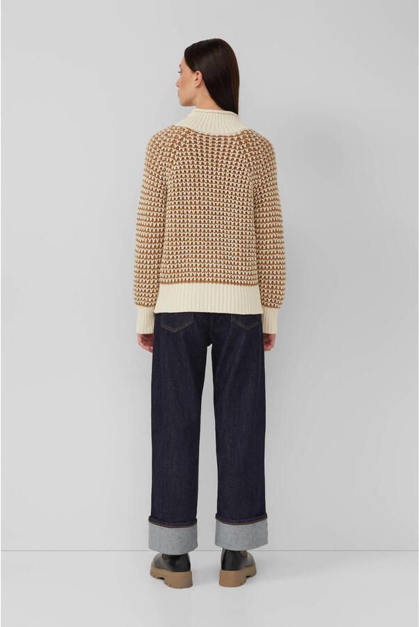 S.Oliver RED LABEL Regular fit gebreide pullover met katoen - Foto 2