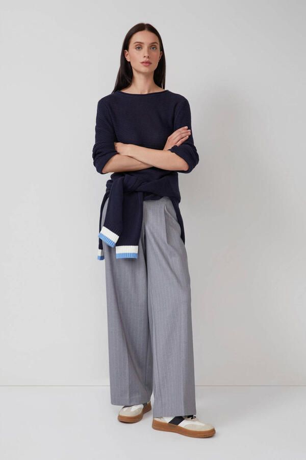 S.Oliver Gebreide trui met ronde hals - Foto 3