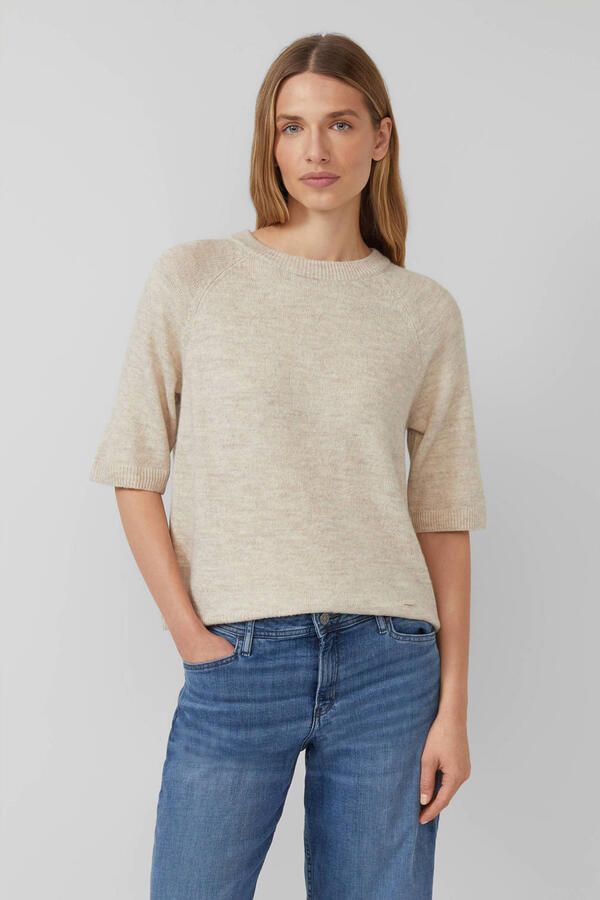 S.Oliver RED LABEL Regular fit gebreide pullover met alpaca - Foto 3