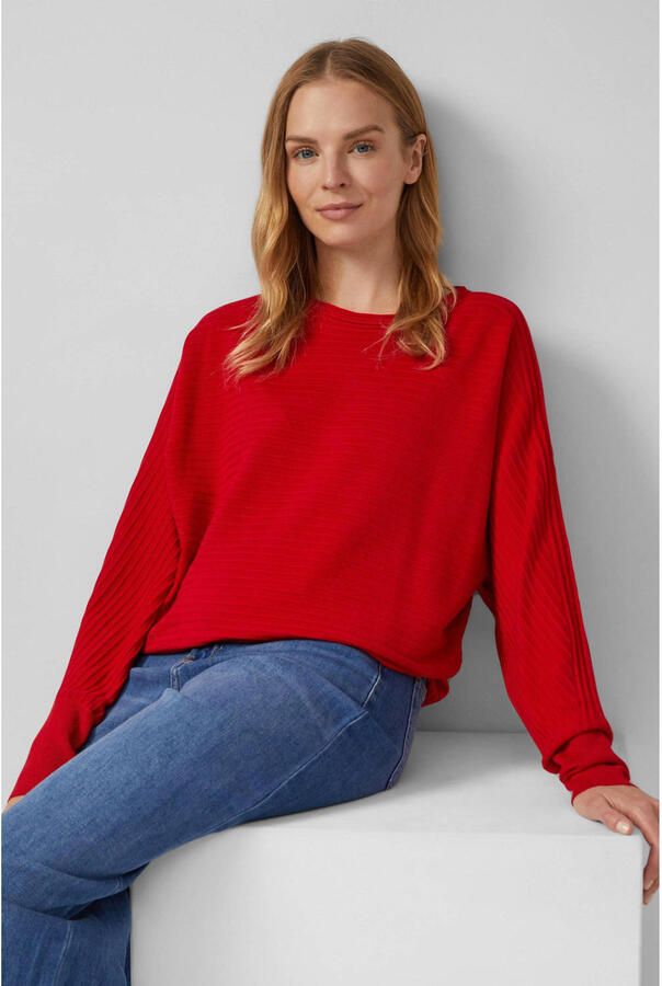 S.Oliver RED LABEL Relaxed fit pullover van viscosemix