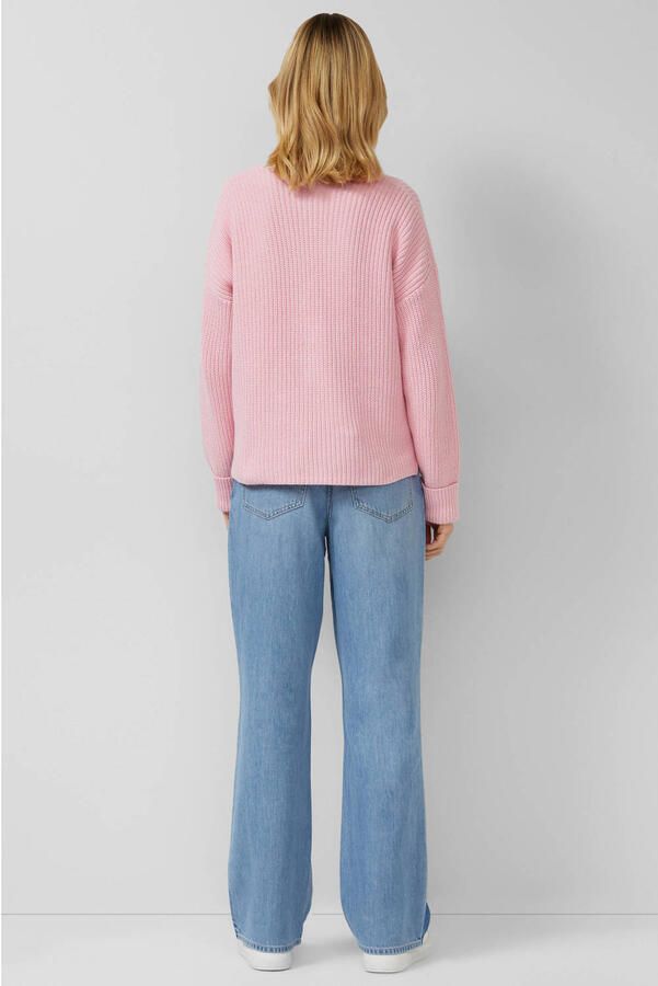 S.Oliver RED LABEL Oversized gebreide pullover van Katoenmix - Foto 2