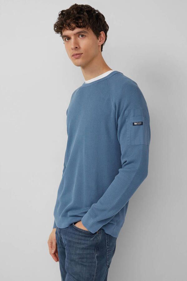S.Oliver gebreide trui turquoise - Foto 2