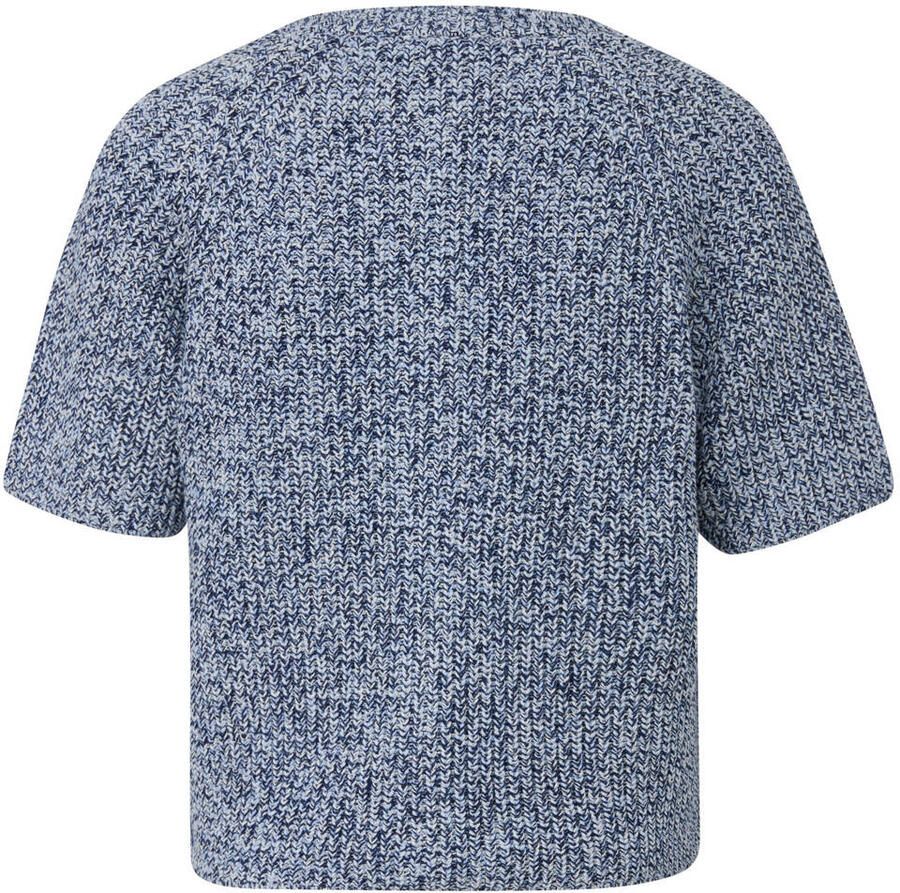 S.Oliver gebreid vest blauw