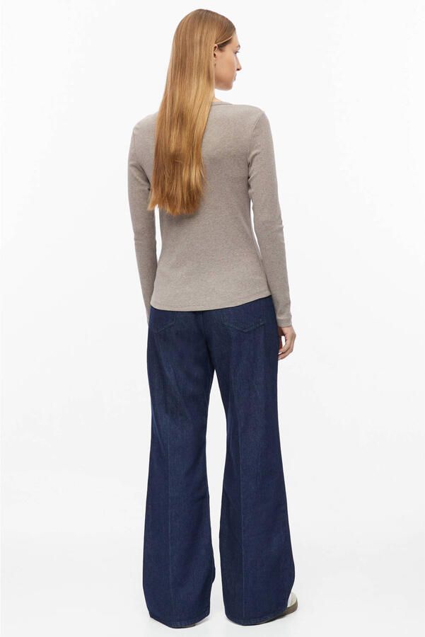 S.Oliver RED LABEL Slim fit shirt met lange mouwen van puur katoen - Foto 2