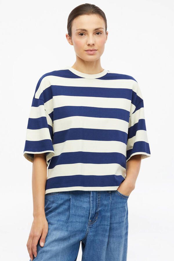 S.Oliver RED LABEL Oversized T-shirt van puur katoen