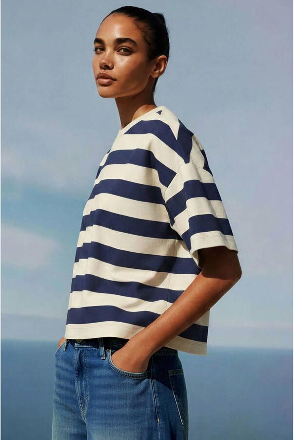S.Oliver RED LABEL Oversized T-shirt van puur katoen - Foto 2