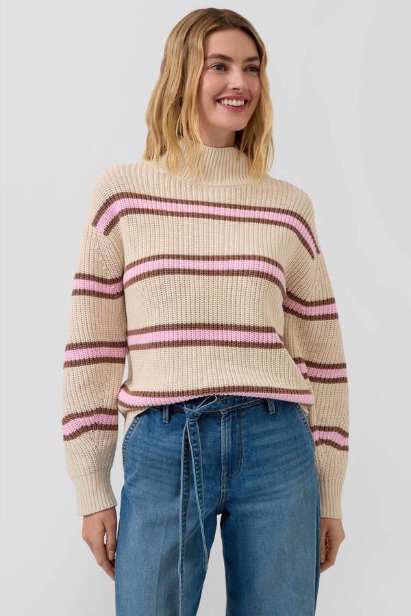 S.Oliver RED LABEL Regular fit gebreide pullover van katoenmix