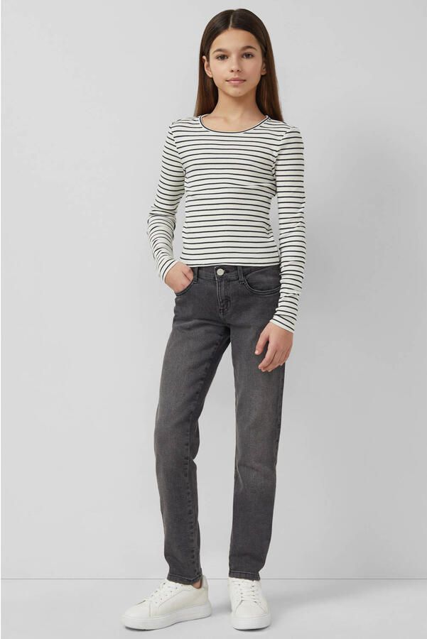 S.Oliver gestreepte longsleeve donkerblauw - Foto 2