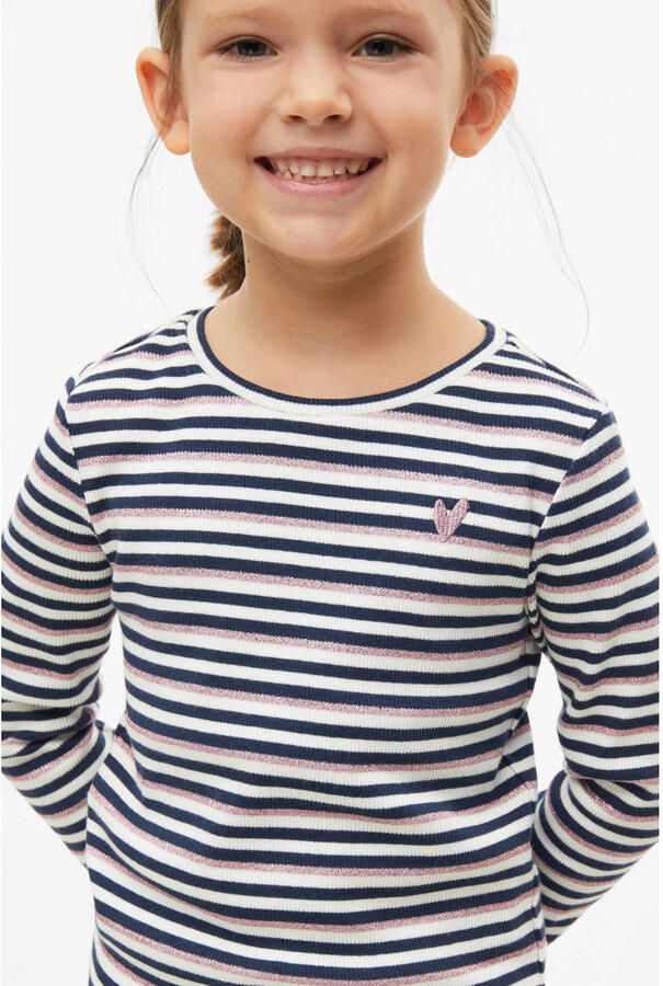 S.Oliver gestreepte longsleeve donkerblauw - Foto 2