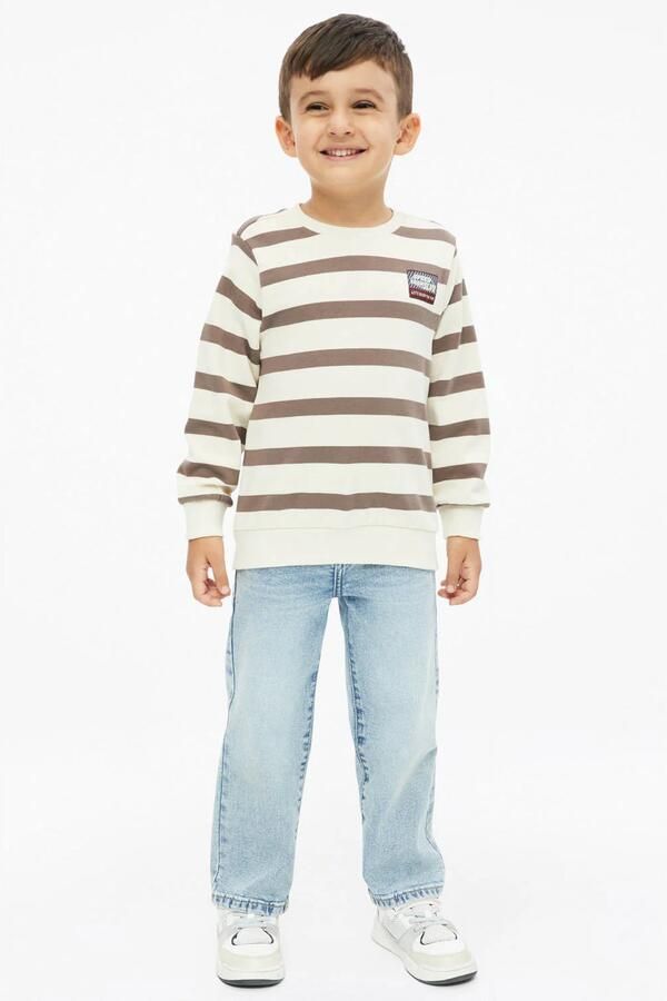 S.Oliver gestreepte sweater beige - Foto 2