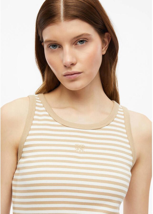 S.Oliver gestreepte top beige - Foto 2