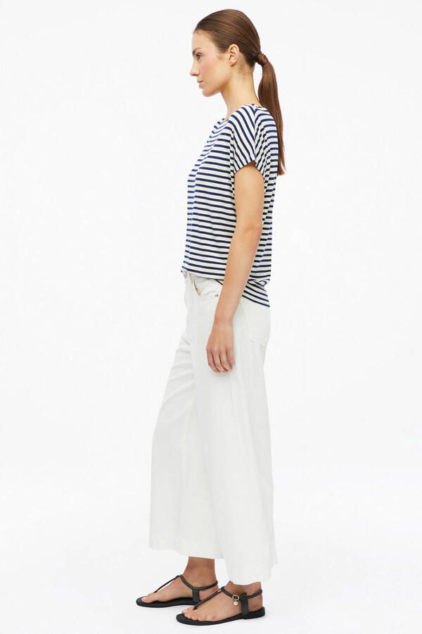 S.Oliver RED LABEL relaxed fit T-shirt van viscosemix - Foto 2