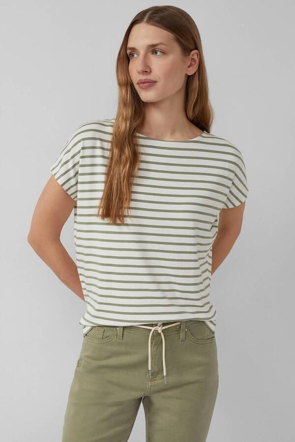 S.Oliver RED LABEL loose fit T-shirt van viscosemix - Foto 2